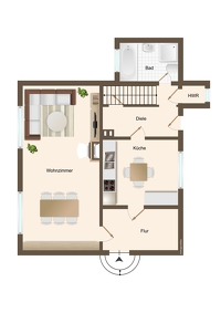 Wohnoase mit Charme – Stilvolles Haus und liebevoll gepflegter Garten