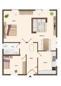 Charmantes Einfamilienhaus mit sonnigem Garten