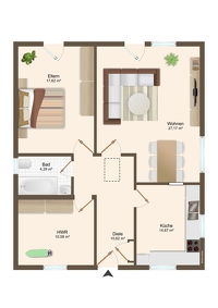 Charmantes Einfamilienhaus mit sonnigem Garten
