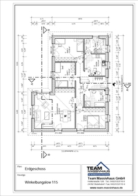 Leben auf einer Ebene: Stilvoller Winkelbungalow in Bendestorf