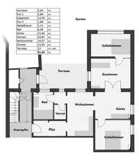 Großzügige 2,5-Zimmer-Wohnung mit Terrasse