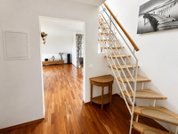 Großzügige, moderne Dachgeschosswohnung mit Balkon und Blick auf die Seeve