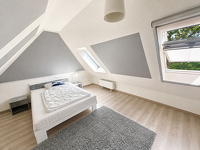 Großzügige, moderne Dachgeschosswohnung mit Balkon und Blick auf die Seeve
