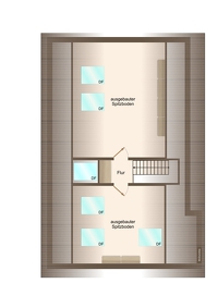 Großzügige, moderne Dachgeschosswohnung mit Balkon und Blick auf die Seeve